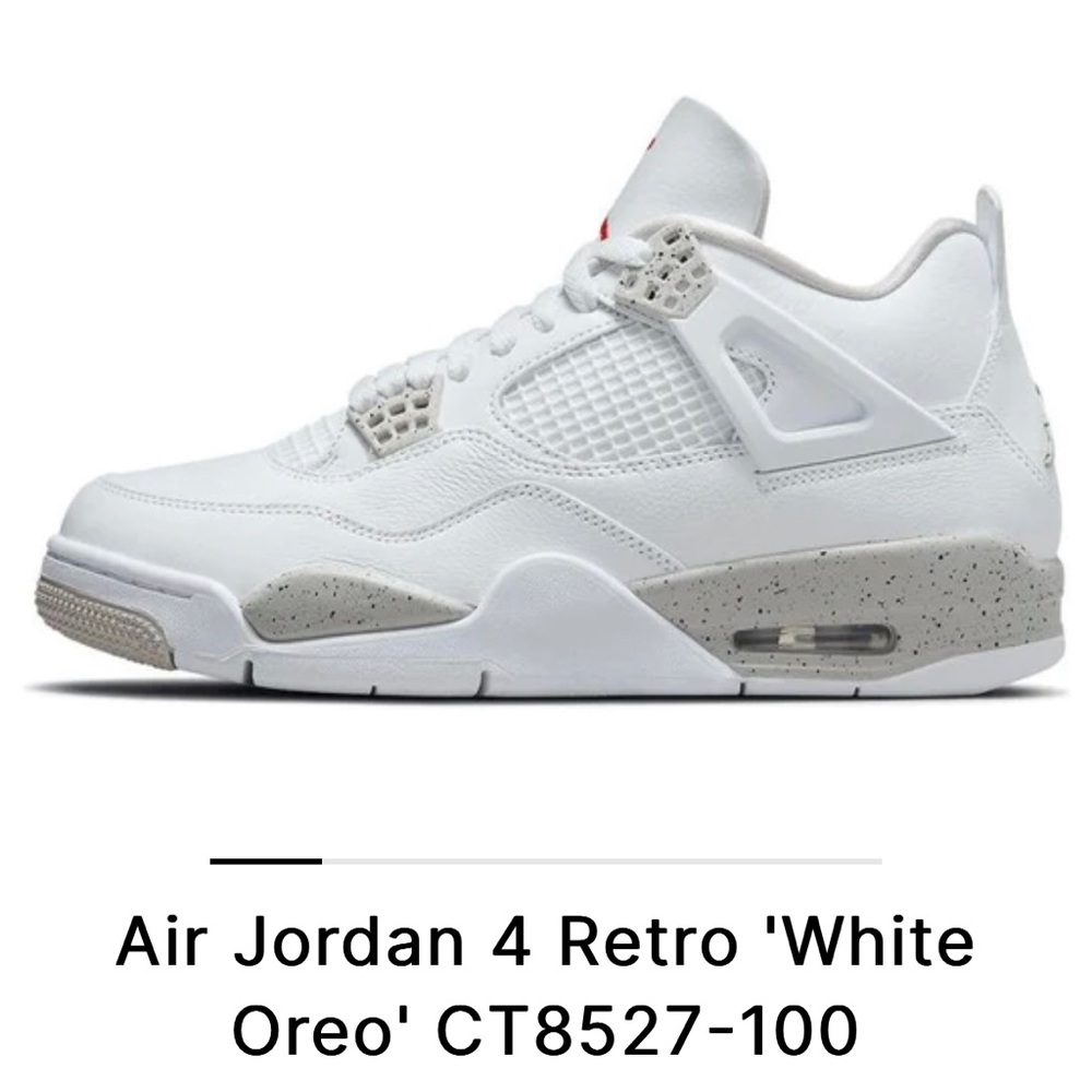 Selling Brand new Air Jordan 4 Retro 'White Oreo'